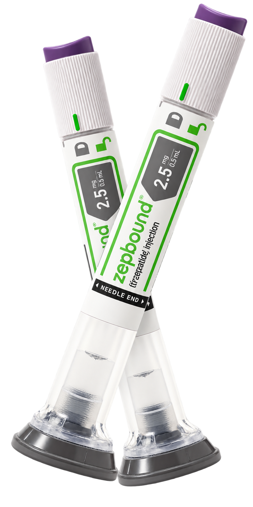 Zepbound tirzepatide single-dose injection pens